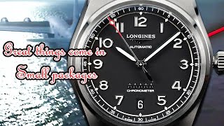 Better than a Rolex OP or Tudor BlackBay Reviewing the Longines Spirit 37mm [upl. by Haerle]