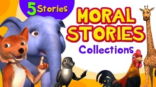 5 Short Stories for Kids with moral  Infobells [upl. by Ssej]