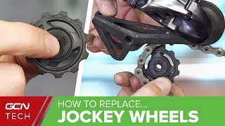 How amp When To Replace Your Derailleur Jockey Wheels [upl. by Otineb]