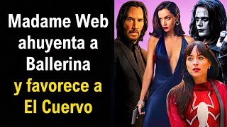 Fracaso de Madame Web causa retraso en SpinOff de John Wick El Cuervo de Bill Skarsgård toma lugar [upl. by Airalav]