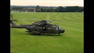 Hardenhuish School Helicopter Landing [upl. by Evelyn]