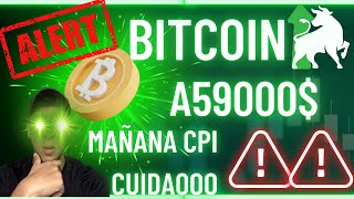 DIRECTO 🔴 BITCOIN CAERA CON EL CPI DE MAÑANA AQUI EL PORQUE [upl. by Enyaz891]