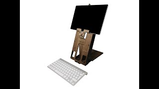 Go Eco Shell laptop and tablet stand Video [upl. by Fiester]