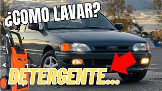 COMO LAVAR tu AUTO o MOTO en CASA ¿DETERGENTE [upl. by Aleck]