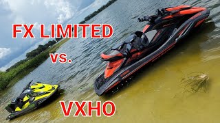 Yamaha FX svho limited vs VXHO [upl. by Ahswat535]