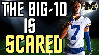 Channing Goodwin Is A PROBLEM  4⭐️ Michigan Wolverines Wide Receiver Recruit  Highlights [upl. by Novia]