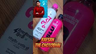 Blu Electrolyte Drinks Review  Rafsan TheChotoBhai  Blu Lychee and Watermelon Lemonade review [upl. by Navaj636]