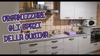 ORGANIZZARE LA CUCINACome riordinare cassetti e sportelli per avere sempre subito tutto in ordine [upl. by Airalav]