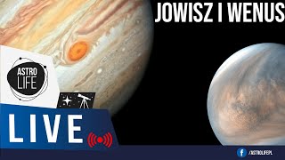 Koniunkcja Wenus i Jowisza ✨ Spektakularne zbliżenie planet  AstroLife na LIVE 168 [upl. by Ahcmis]