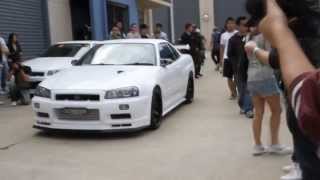 Nissan Skyline GTR r34 Turbo Sound 720p [upl. by Mariand]