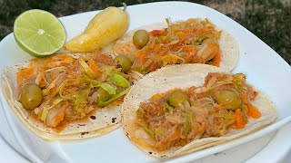 Tacos de Caguamanta Estilo Sonora [upl. by Yaj]