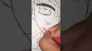 drawing muichiro 💙 demon slayer like Aim 1k 🎯 part1 anime draw  viralvideodemon slayer [upl. by Lek]