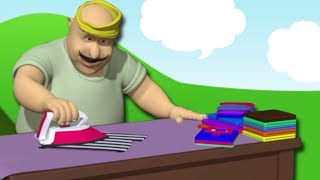 Dhobi Aaya Dhobi Aaya  Hindi Rhyme  धोबी आया धोबी आया  Kids Tv India  Hindi Nursery Rhymes [upl. by Elson]