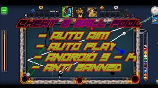 CHEAT 8 BALL POOL GRATIS AUTO PLAY AUTO AIM [upl. by Donny]