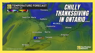 Pattern Change in Ontario Is Bad Timing for Thanksgiving Festivities [upl. by Smart]