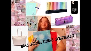 MES FOURNITURES SCOLAIRES 2023  2024 BACK TO SCHOOL EP 1 [upl. by Eileen]