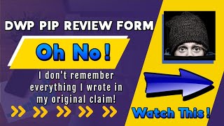 PIP Review  How to Get a Copy of Your Original Claim Form from the DWP [upl. by Jerroll972]