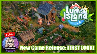 Lets Play Luma Island  First Look Gameplay Ep1 lumaisland firstlook cozygaming [upl. by Lenroc]