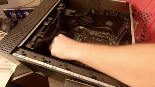 Omen 30L Motherboard Removal  Noctua NHU9S Heatsink Installation [upl. by Oniratac]