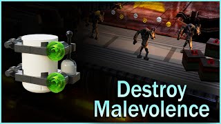 LEGO Star Wars III The Clone Wars  DESTROY MALEVOLENCE  Minikits [upl. by Amor885]