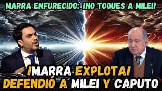 ¡RAMIRO MARRA EXPLOTA en vivo 🔥 Defiende a Milei y Destruye a Chiche Gelblung por Atacar a Caputo [upl. by Ruthie991]