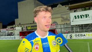 ADMIRAL 2Liga  Runde 29  Interviews  SK Vorwärts Steyr  First Vienna FC 1894 [upl. by Romilda]