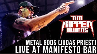 Tim Ripper Owens  Metal Gods  Live at Manifesto Bar 2023 [upl. by Onitselec]