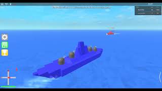 Roblox Epic Minigames  Battleship Skirmish Blue [upl. by Ashlee]