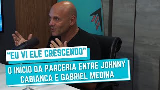 15 ANOS DE TRABALHO A RELAÇÃO ENTRE JOHNNY CABIANCA E GABRIEL MEDINA DESDE A INFÂNCIA EM MARESIAS [upl. by Vernon712]