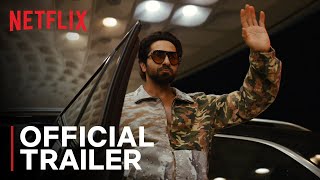 An Action Hero  Official Trailer  Ayushmann Khurrana Jaideep Ahlawat  Netflix India [upl. by Stedmann587]