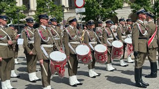 Marsz DYWIZJON 303 Piotr Flis Orkiestra Reprezentacyjna Wojska Polskiego 03052024r Warszawa [upl. by Kerry402]