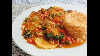 filetes de pescado a la mexicana [upl. by Nickolas]