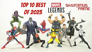 Top 10 BEST Marvel Legends of 2023 by Shartimus Prime [upl. by Horst361]