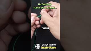 The improved clinch knot tutorial fishingknots fishingknot knottutorial fishingvideos fishing [upl. by Graff]