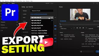 Adobe Premiere Pro Export Settings  Export Settings Premiere Pro [upl. by Oleta]