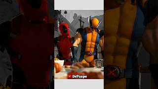 Deadpool Vs Wolverine Thanksgiving Fatality 💀 [upl. by Marba]