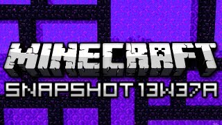 Minecraft MEGA PORTALS CLICKABLE COMMANDS AND MORE Snapshot 13w37a [upl. by Siugram]