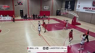 UBALL U16 vs Landstede U16  20012024 [upl. by Lleuqar]