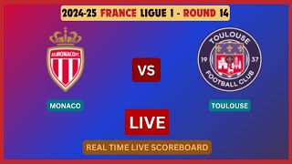 Monaco Vs Toulouse LIVE Score UPDATE 202425 Ligue 1 Round 14 Soccer Football Match Dec 07 2024 [upl. by Towrey]