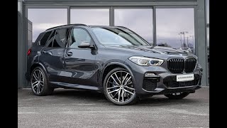 2021 21 BMW X5 40D M SPORT 30 DIESEL XDRIVE ARCTIC GREY [upl. by Ayor]