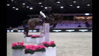 Marc Dilasser remporte lépreuve de puissance des six barres à 2 m au Longines Masters de Paris [upl. by Ahsinra]