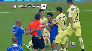 Peleas Épicas en el Fútbol Mexicano  Liga MX [upl. by Hosbein793]