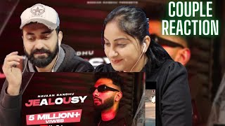 Jealousy  Navaan Sandhu Ft Gurlez Akhtar  Mxrci  Way Maker  Sky Digital  Couple Reaction Video [upl. by Eadrahs90]