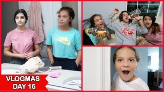 WE PRANK KENDRY  VLOGMAS DAY 16  SISTERFOREVERVLOGS [upl. by Ardnuasac640]