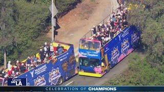 Dodgers World Series championship parade [upl. by Callean]