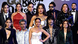 GQ Best Dressed Awards 2024 Bhumi Pednekar Ayushmann Sharvari Rasika Lead The Style Parade [upl. by Anail]