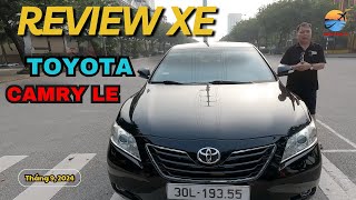 REVIEW XE  TOYOTA CAMRY LE NHẬP MỸ  THÂN SÂM TV [upl. by Aprilette]