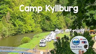 Camp Kyllburg ein toller Campingplatz in der Eifel 👍👍 endlichwiederunterwegs 4K [upl. by Sixela]