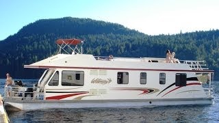 Shuswap Lake Houseboating British Columbia Canada August 2008 [upl. by Briney551]