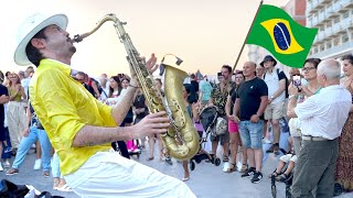 Samba Do Brasil 🇧🇷⚽️ SAXOPHONE COVER Daniele Vitale [upl. by Darnoc]